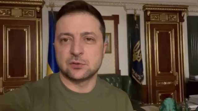 Il presidente Zelensky