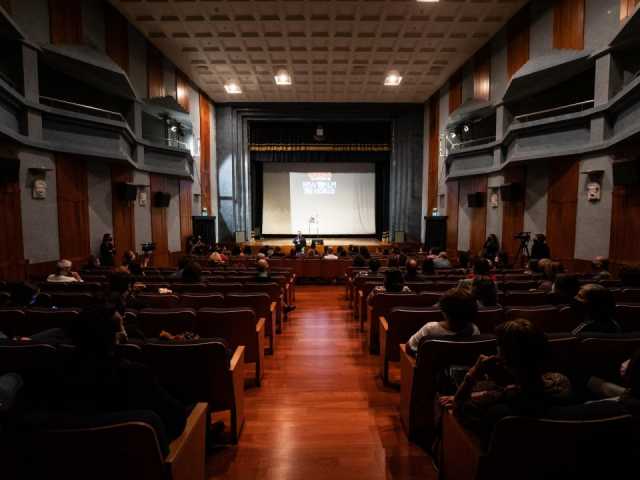 La sala delle proiezioni 