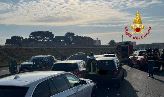 Tamponamento sulla 131 