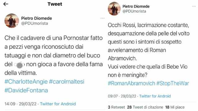 Le "battute" di Diomede