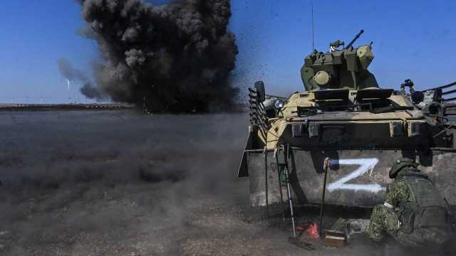 Un carro armato russo 