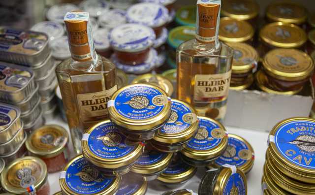 caviale e vodka russa