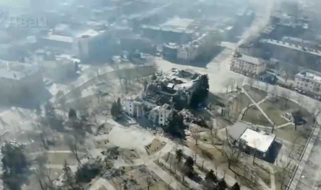 Mariupol dall'alto