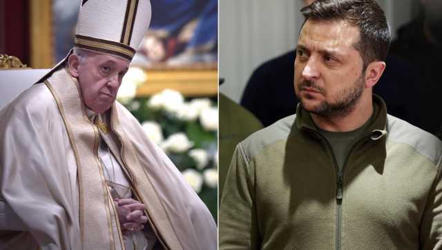 Papa Francesco e Zelensky
