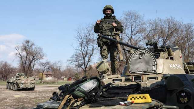 Un carro armato russo 