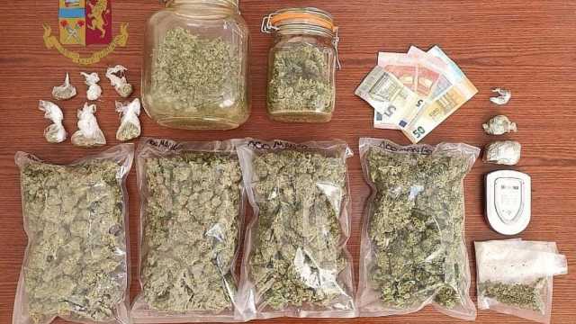 La droga sequestrata a Monastir