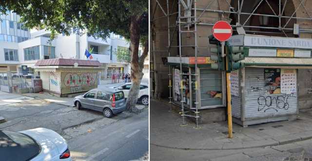 Le edicole da rimuovere