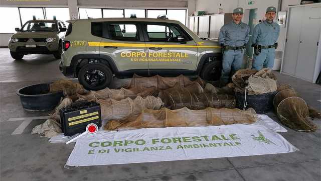 I bertovelli sequestrati