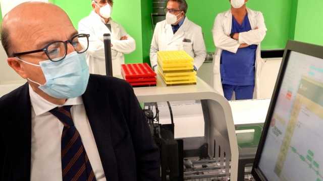 L'assessore regionale alla Sanità Mario Nieddu