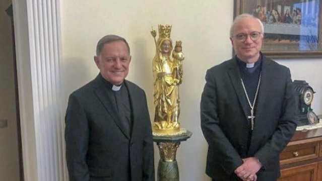 Monsignor Baturi a Leopoli