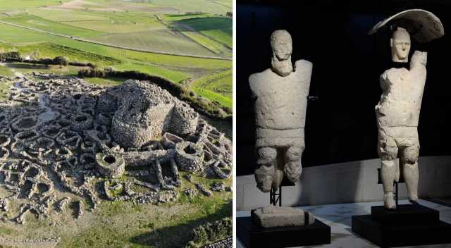 Nuraghe di Barumini e Giganti di Mont'e Prama