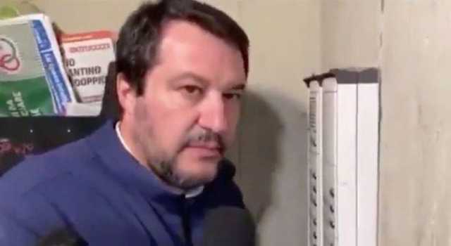 La citofonata di Salvini 
