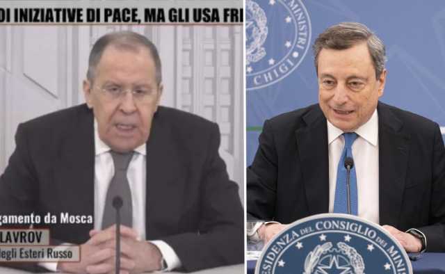 Lavrov Draghi