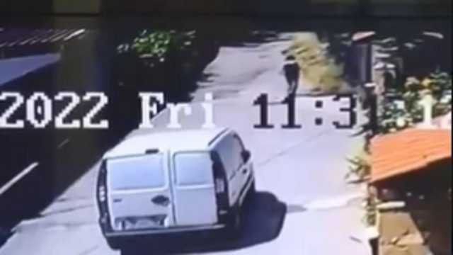 Il furgone rubato a Volla 