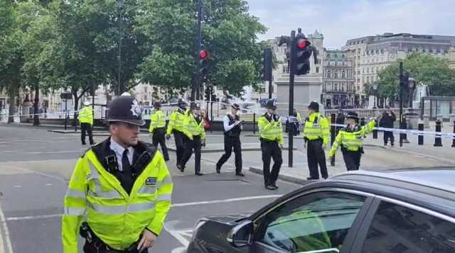 Polizia a Trafalgar Square