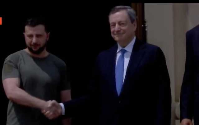 Draghi Zelensky Kiev