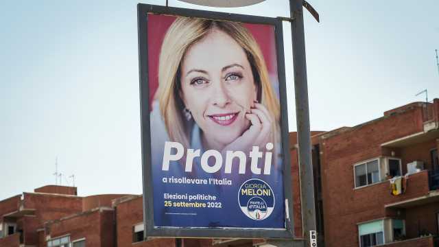 manifesto di Giorgia Meloni