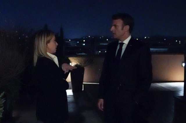 Meloni e Macron