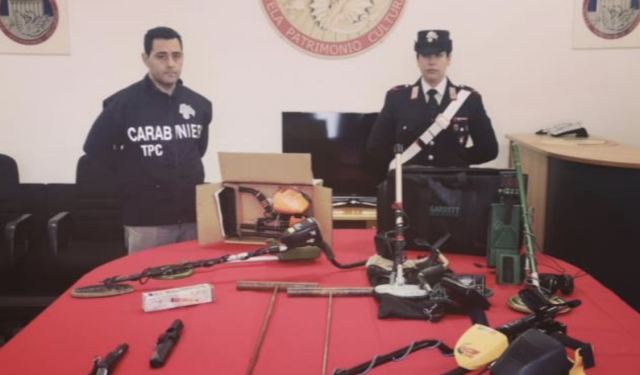 Carabinieri Tpc sequestro