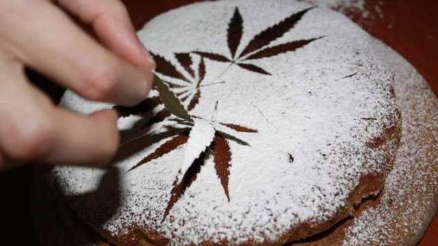 Torta all'hashish