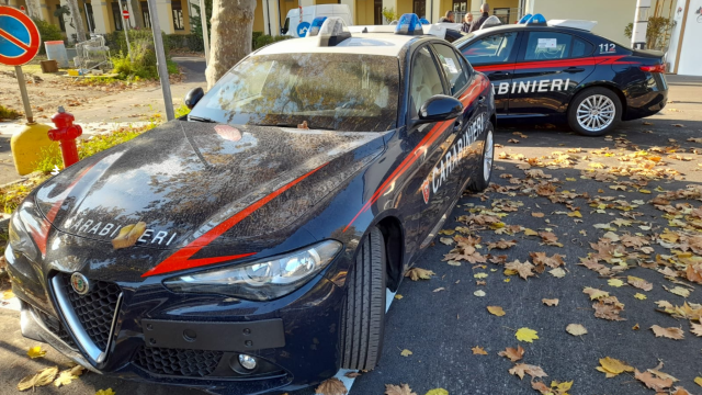 carabinieri ad assemini per la lite stradale