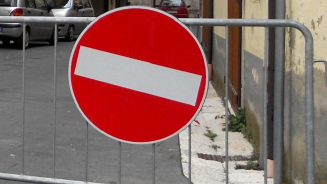 un divieto d'accesso