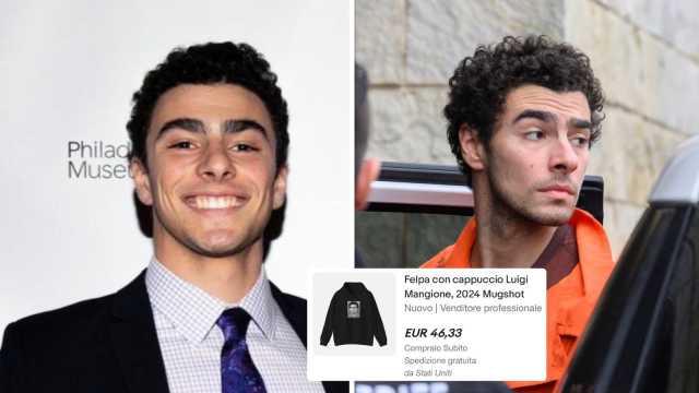 Copertina Luigi Mangione