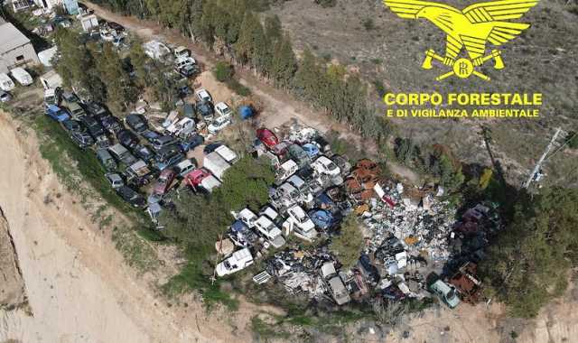 FOTO QUARTU   SEQUESTRATA DISCARICA AMBIENTALE