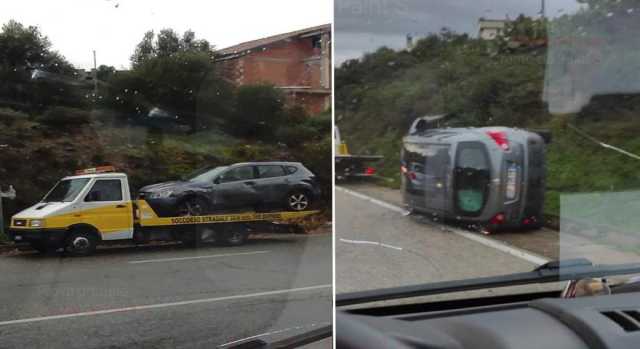 INCIDENTE AUTO RIBALTATA