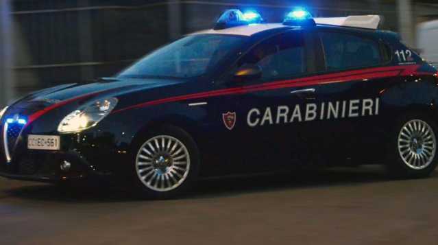 Elmas Carabinieri Auto Lampeggianti