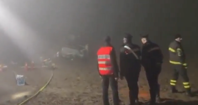 Elicottero Precipitato Parma