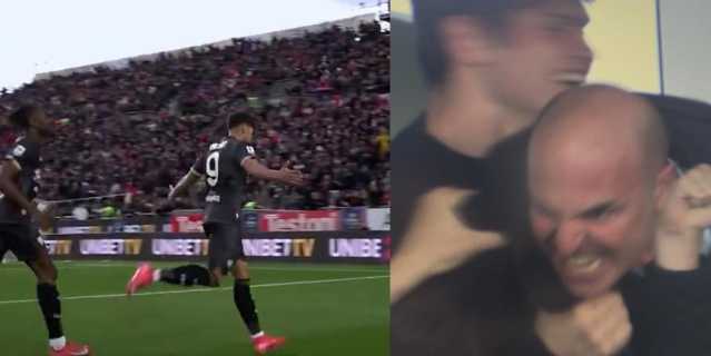 Gol Di Coman E Esultanza Giulini