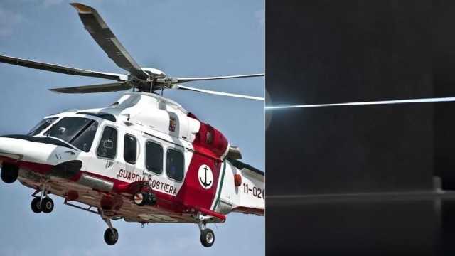 Laser Elicottero