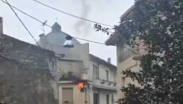 Fulmine Chiesa Mamoiada 