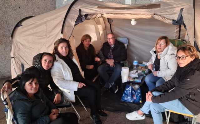 Oss Precari Consiglio Protesta