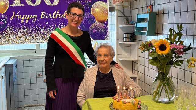 Lassessora Giulia Andreozzi E Giuseppa Palla