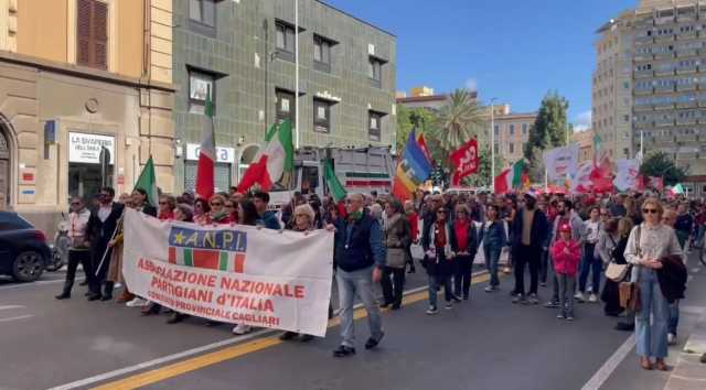 Corteo Cagliari 25 Aprile 2025