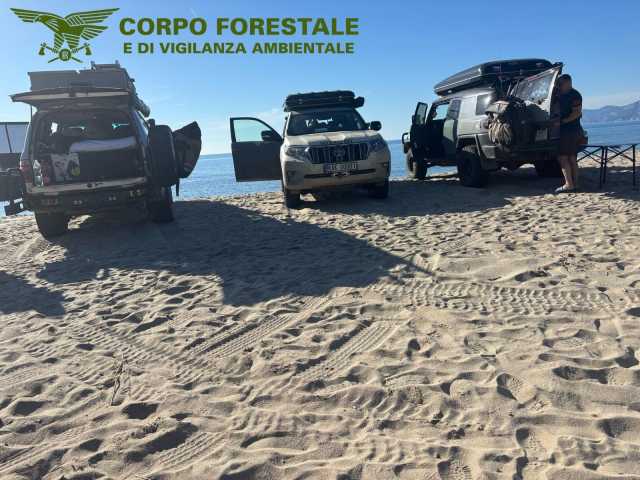 Fuoristrada Spiaggia