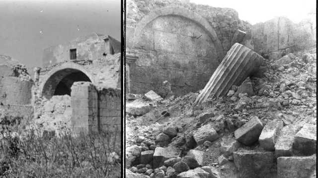 Basilica San Saturnino Bombardata 2
