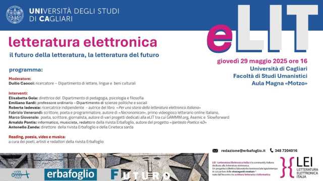 UniCA   Evento ELIT 29 Maggio 2025   Flyer WIDE 