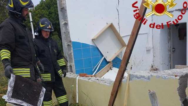 Esplosione Casa Orosei