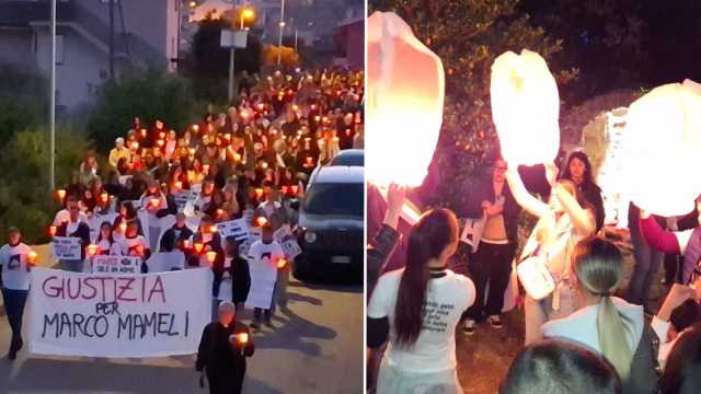 Giustizia Per Marco Mameli Fiaccolata Pattada