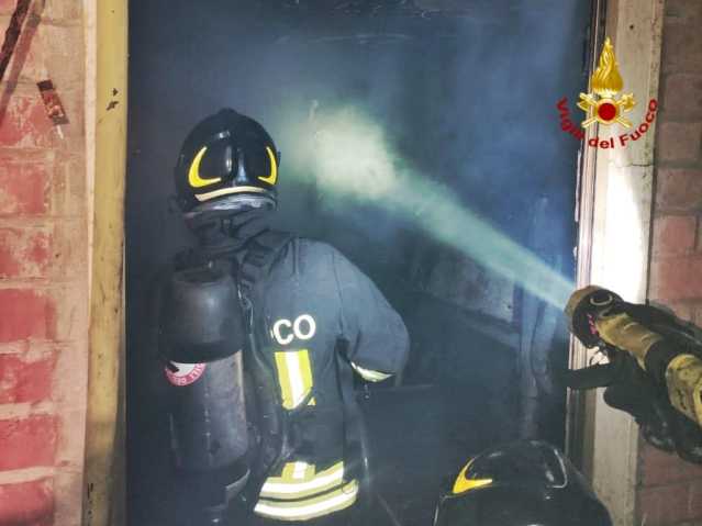 Incendio Casa Cagliari 
