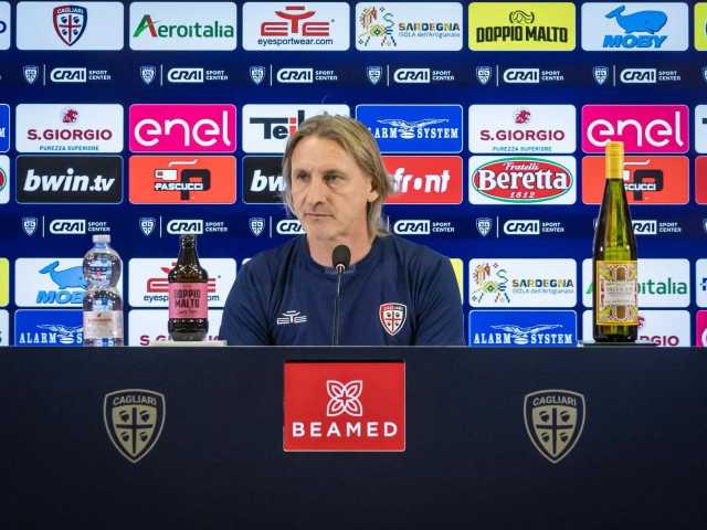 Davide Nicola in conferenza stampa 