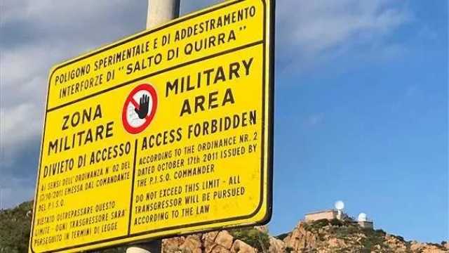 Poligono Salto Di Quirra 1