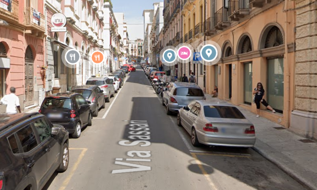 Via Sassari Pedonale 