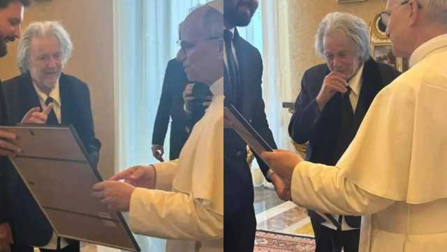 Al Pacino E Papa Leone XIV