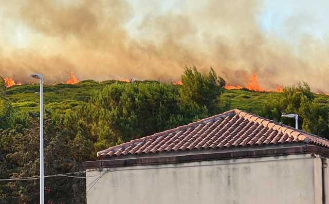 Incendio Santa Maria La Palma