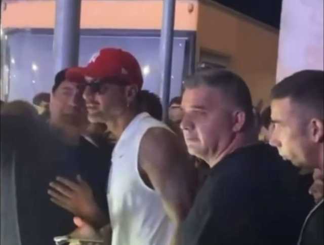 Fabrizio Corona Al Beer Festival Di Sestu