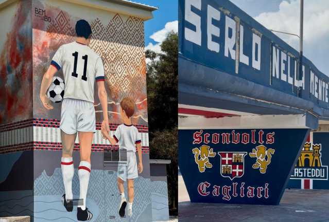 NUOVI MURALES GIGI RIVA 